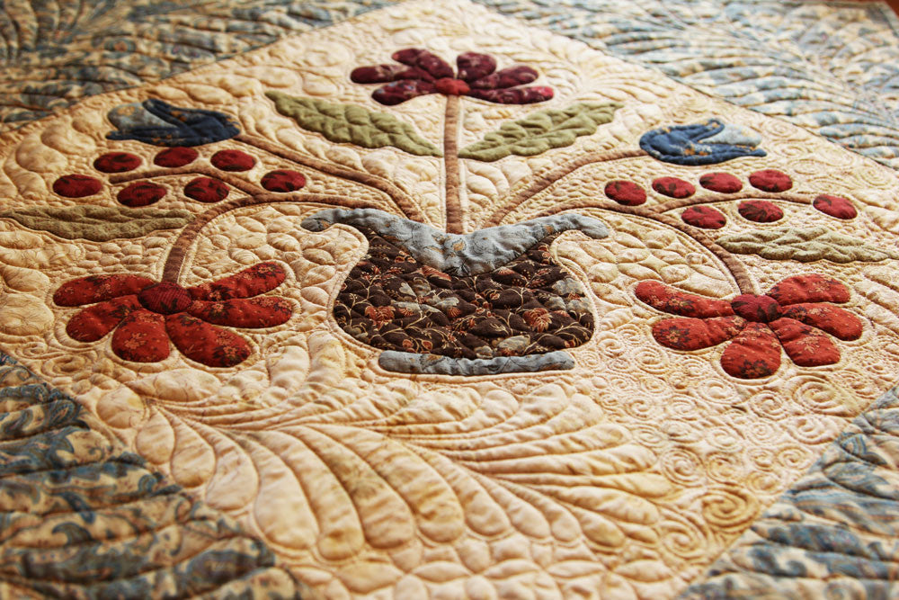 Washing and Blocking your Applique Blocks