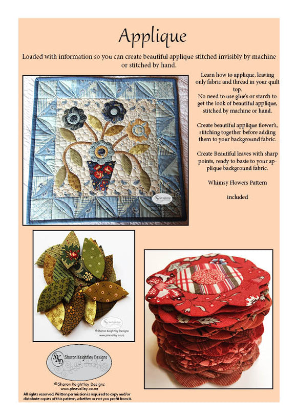 Applique ideas and techniques E-book