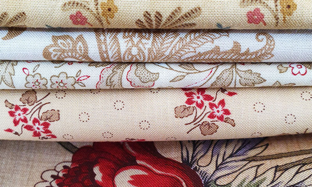 Choosing background fabrics | Sew Along Sharon Keightley Quilts