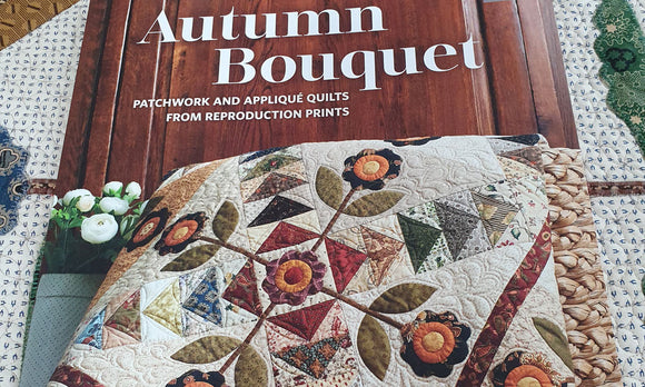 I have a copy of my book 'Autumn Bouquet' in my hands and I can't wait to share what's inside.