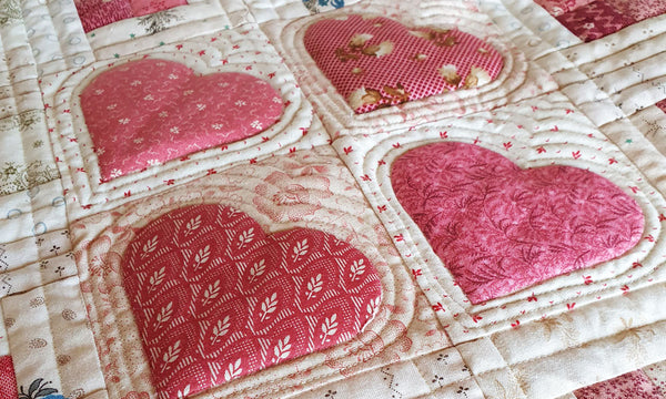 Aylas Heart's Quilt | Sharon Keightley Quilts