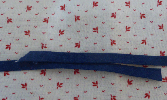 Joining Applique Binding when there is no flower or leaf to cover the join.