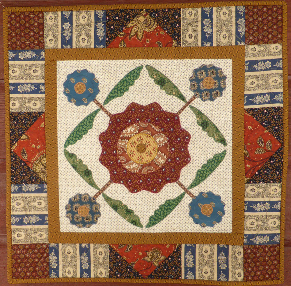 Flower Cross Quilt Pattern | Pine Valley Quilts