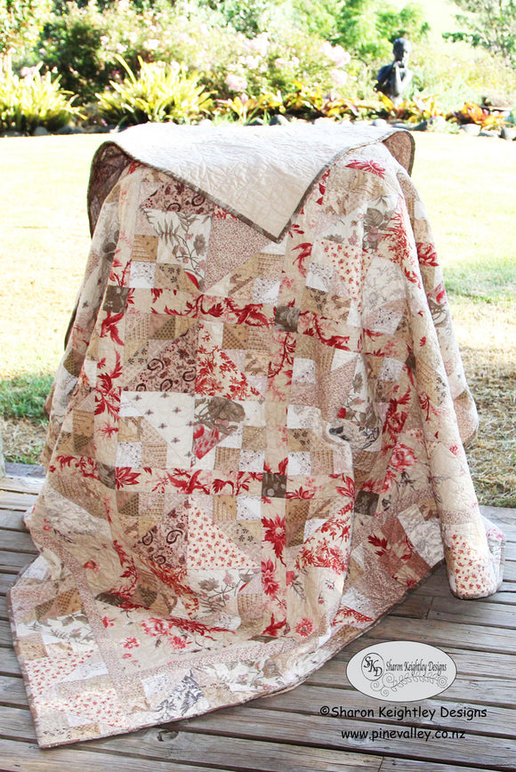 Flying Home Quilt in latest Quilt Mania Magazine