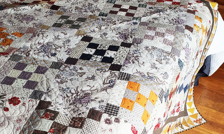 Vintage Nine Patch | Sharon Keightley Quilts