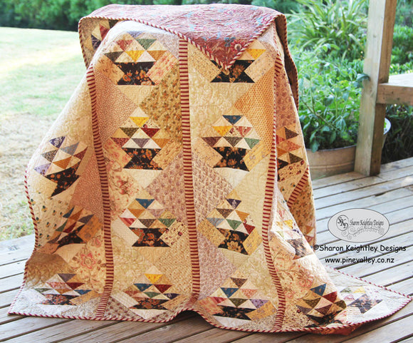 Giveaway Winner for the Scrappy Baskets Quilt Pattern