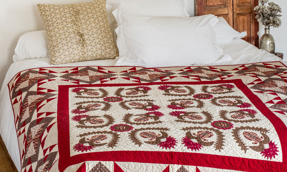 Quilt Mania and Tavern Reds Quilt