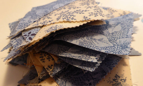 Fun with Half Square Triangles | Union Blues Quilt Pattern