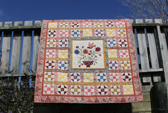 Border ideas-Whimsical Baskets Quilt