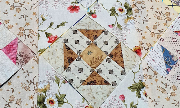 Treasures in the scrap bin sew along week three