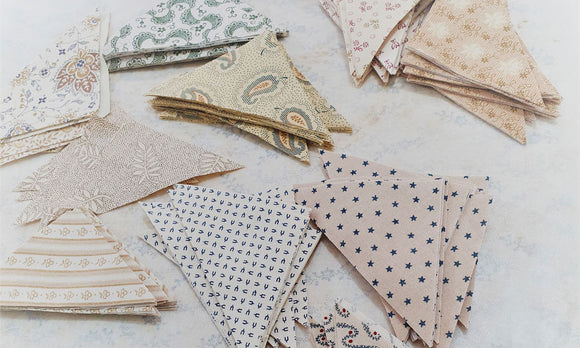 Vintage Crosses Quilt Sew Along ! Cutting triangles