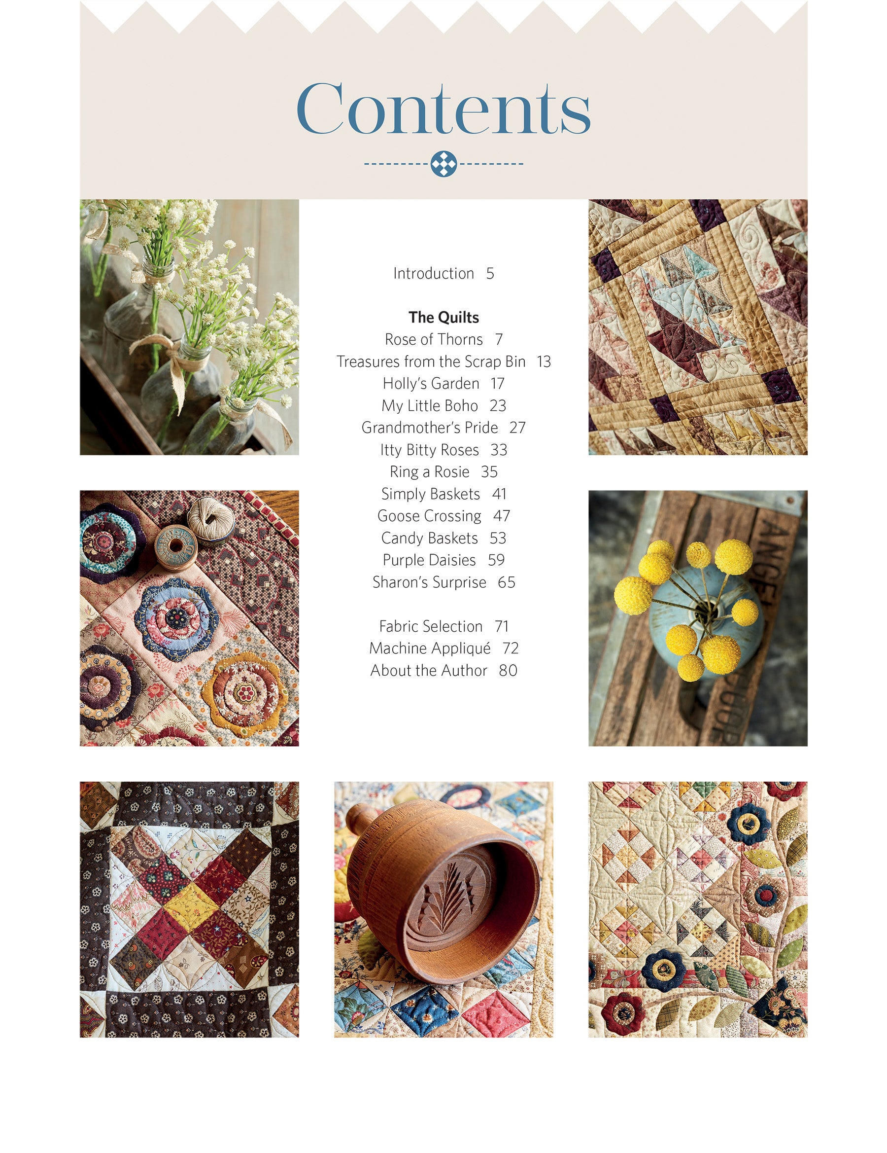 Autumn Bouquet PDF downloadable book - Sharon Keightley Quilts