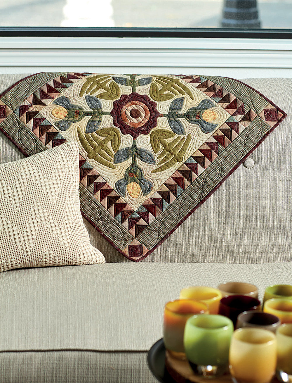 Autumn Bouquet PDF downloadable book - Sharon Keightley Quilts