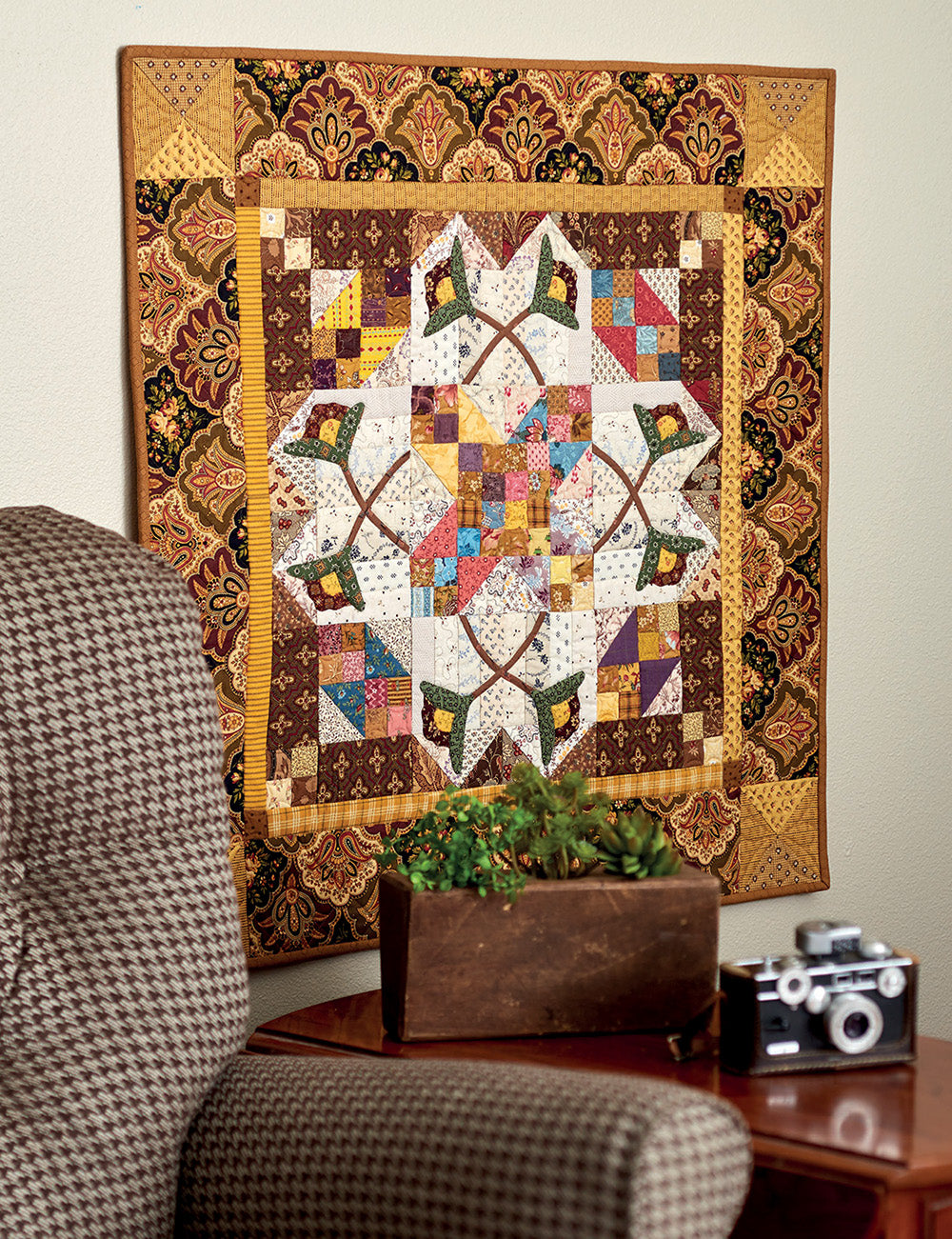 Autumn Bouquet PDF downloadable book - Sharon Keightley Quilts
