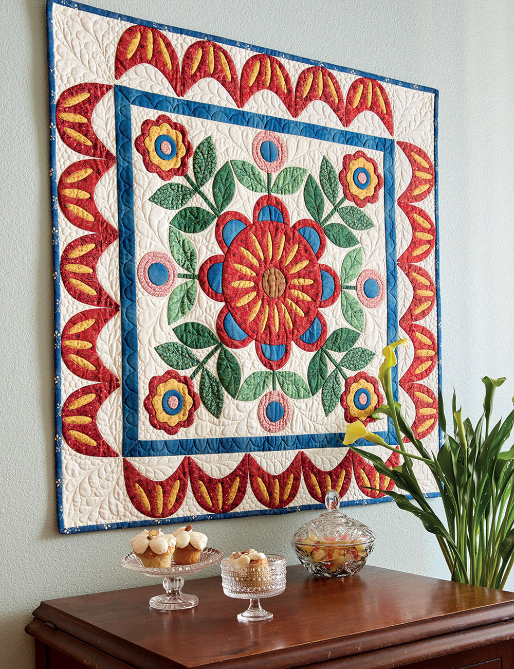 Autumn Bouquet PDF downloadable book - Sharon Keightley Quilts