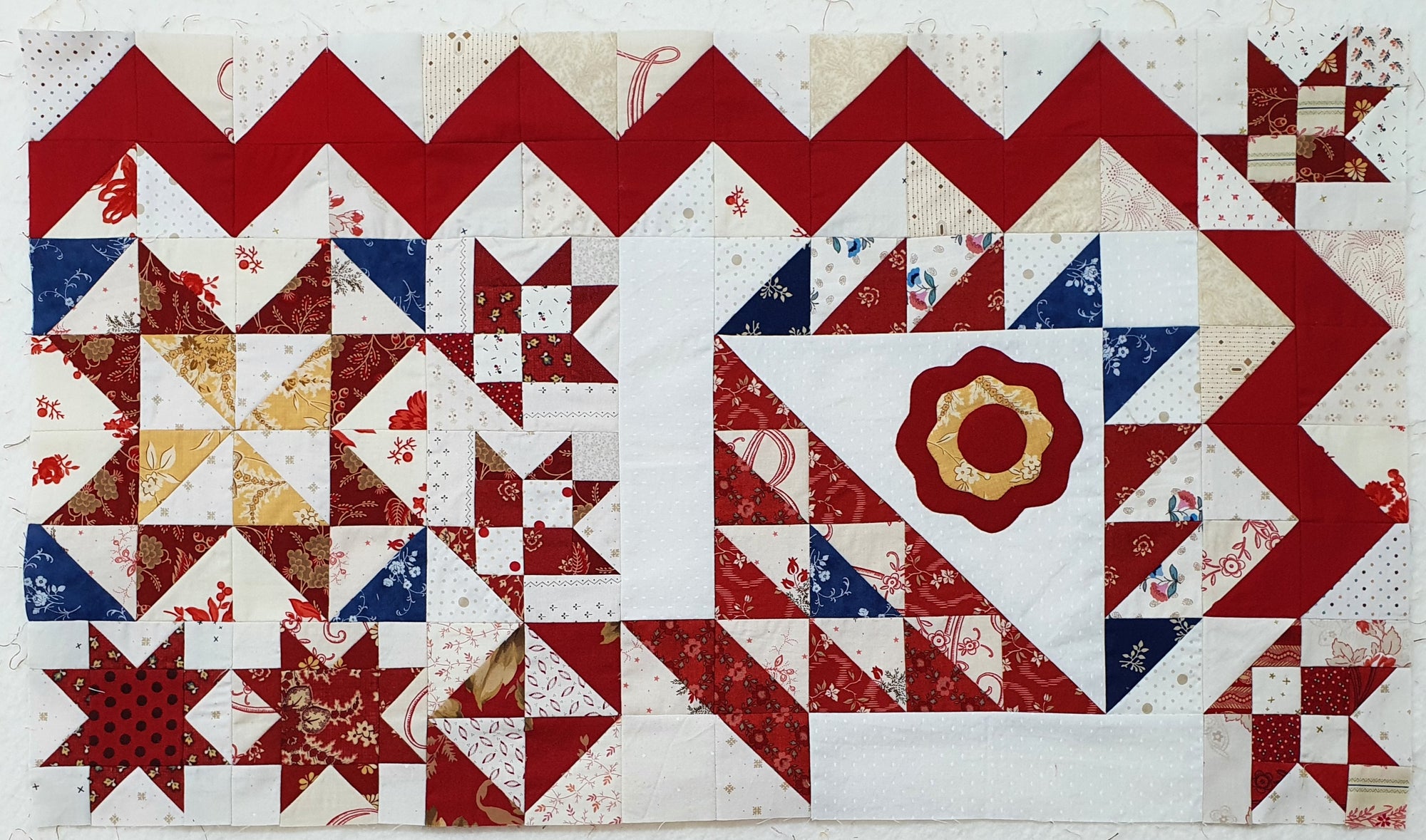 Adelicia Sampler Quilt Part Three - Sharon Keightley Quilts