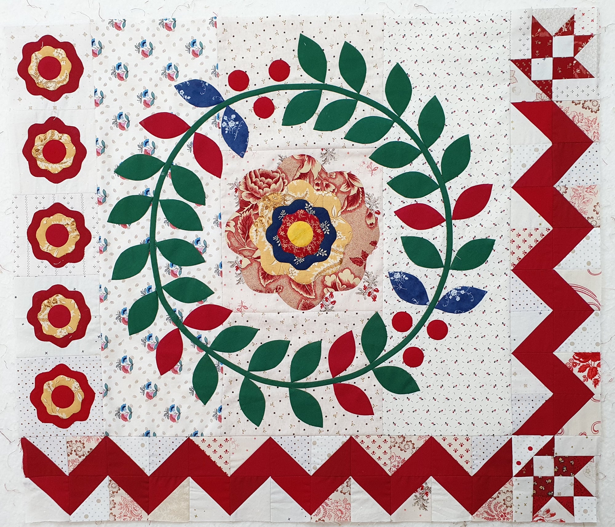Adelicia Sampler Quilt Part Five - Sharon Keightley Quilts