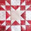 Simply Red Quilt Pattern BOM  Block Ten - Pine Valley Quilts