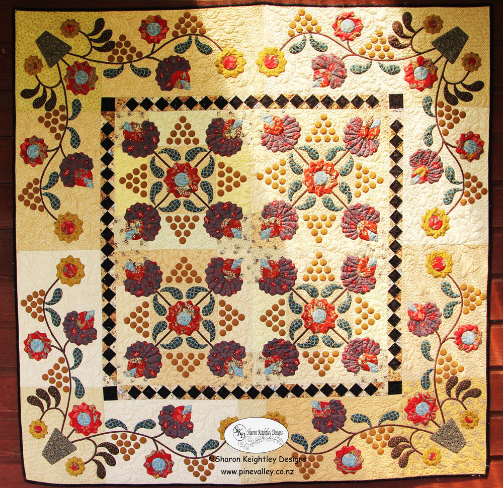Berries and Blossoms Quilt Pattern - Pine Valley Quilts