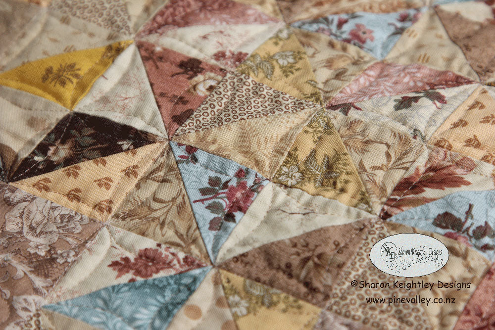 Aunt Bessy's Sparkle Table Runner - Pine Valley Quilts