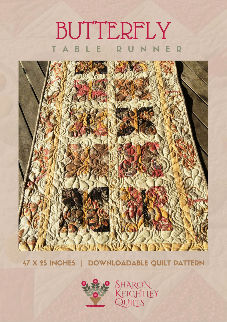 Butterfly Runner - Pine Valley Quilts
