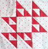Simply Red Quilt Pattern BOM Block Twelve - Pine Valley Quilts