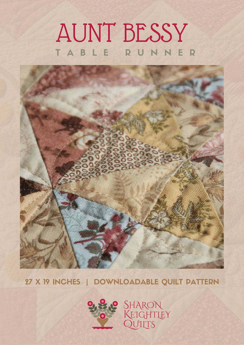 Aunt Bessy's Sparkle Table Runner - Pine Valley Quilts