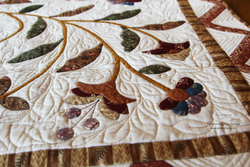 Woodland Table Runner Quilt Pattern - Pine Valley Quilts
