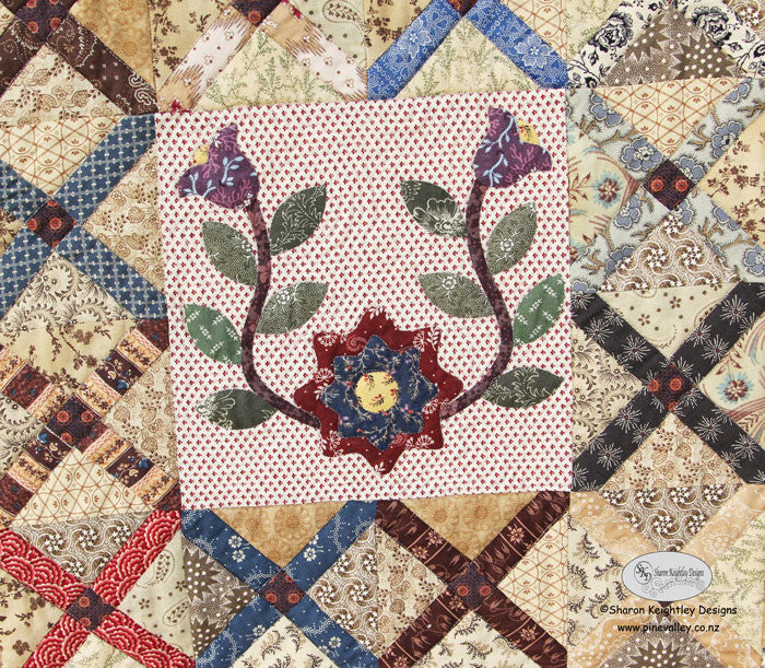 Vintage Crosses Quilt Pattern - Pine Valley Quilts