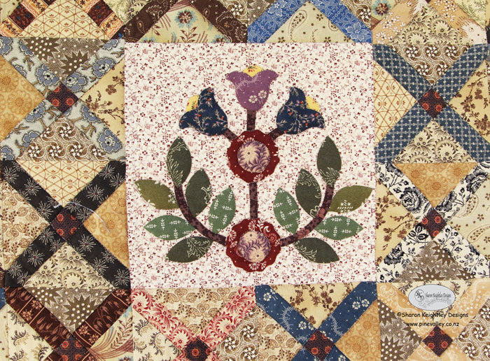 Vintage Crosses Quilt Pattern - Pine Valley Quilts