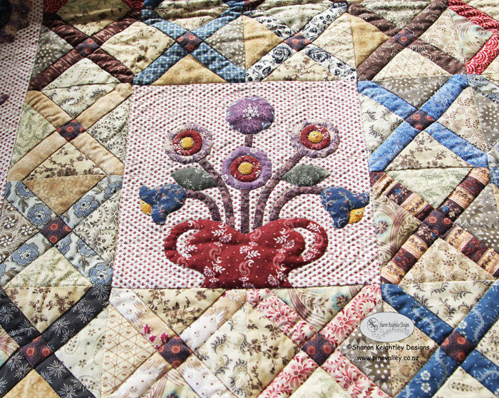 Vintage Crosses Quilt Pattern - Pine Valley Quilts