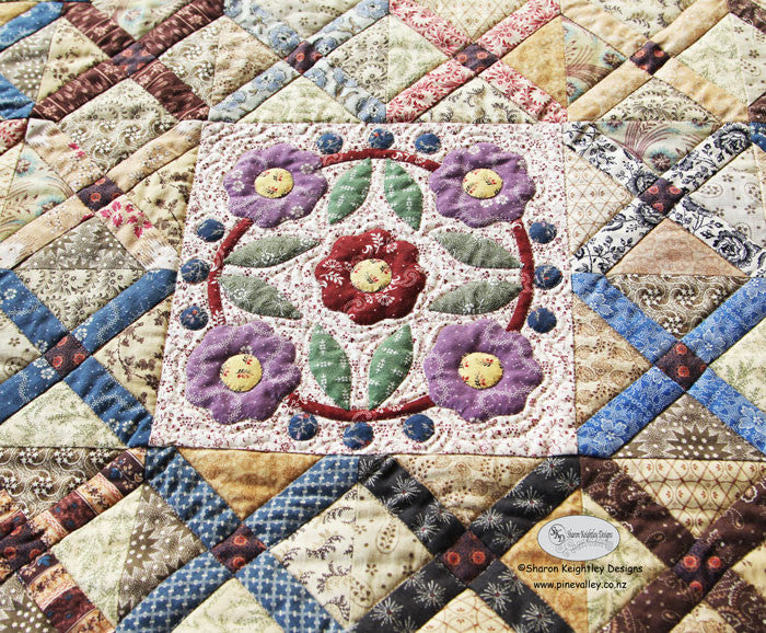 Vintage Crosses Quilt Pattern - Pine Valley Quilts