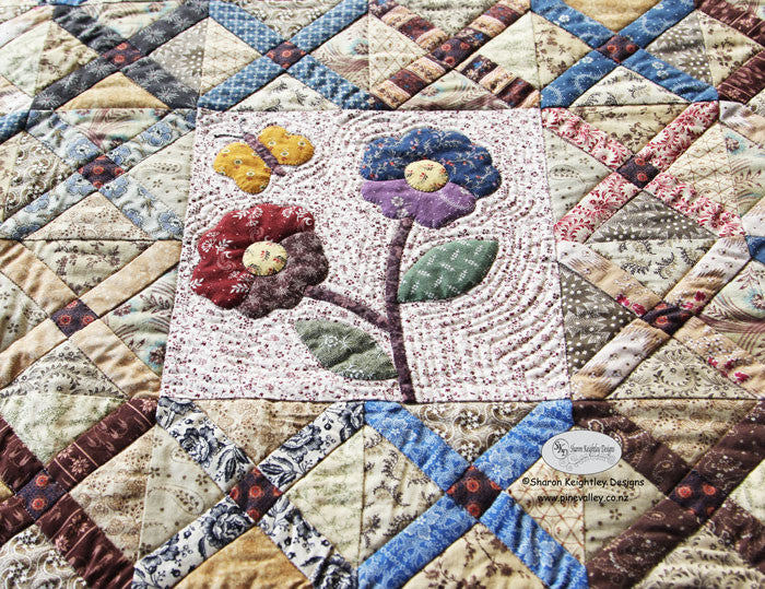 Vintage Crosses Quilt Pattern - Pine Valley Quilts