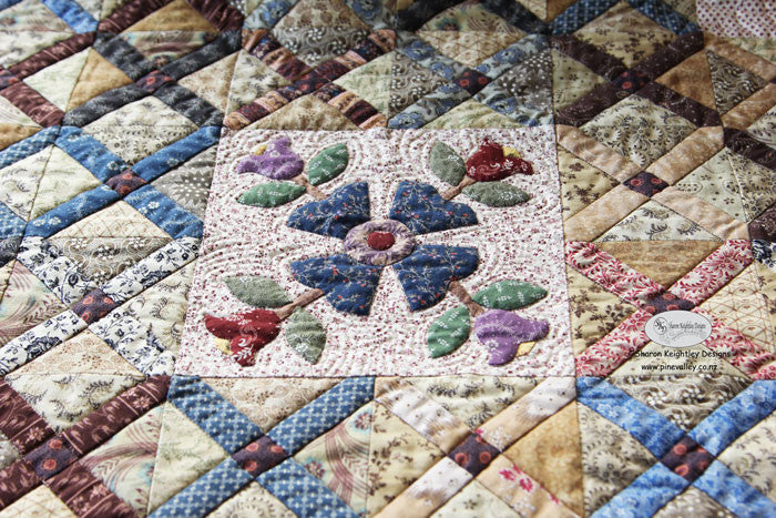 Vintage Crosses Quilt Pattern - Pine Valley Quilts