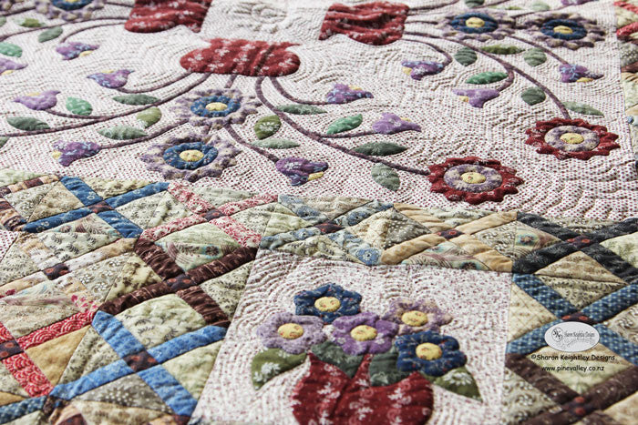 Vintage Crosses Quilt Pattern - Pine Valley Quilts