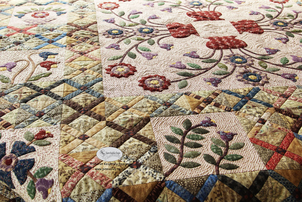 Vintage Crosses Quilt Pattern - Pine Valley Quilts