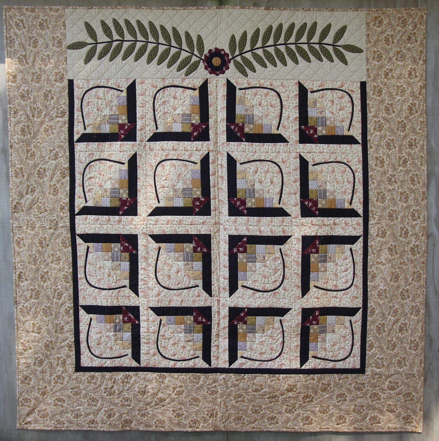 Maggie's Baskets Quilt Pattern - Pine Valley Quilts