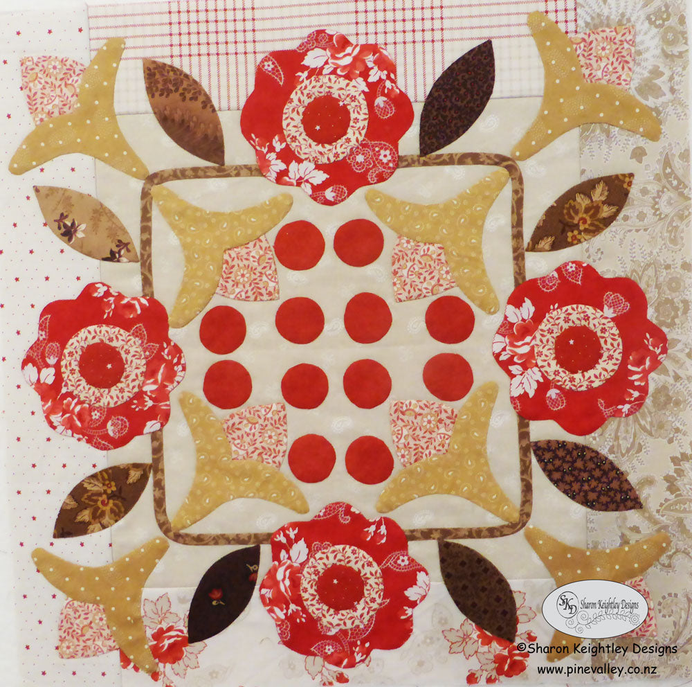 Winterwood Quilt Pattern BOM | Spiral | Block Ten - Pine Valley Quilts