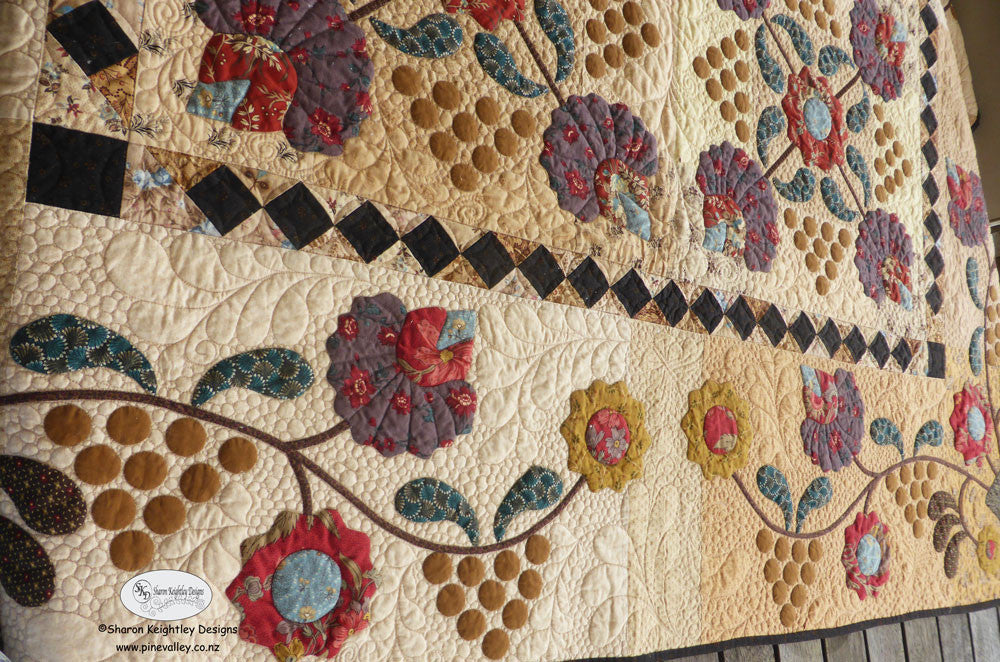 Berries and Blossoms Quilt Pattern - Pine Valley Quilts