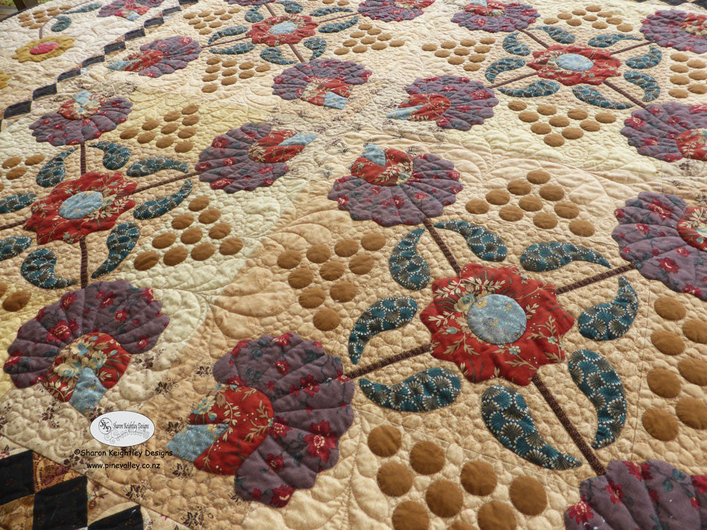 Berries and Blossoms Quilt Pattern - Pine Valley Quilts