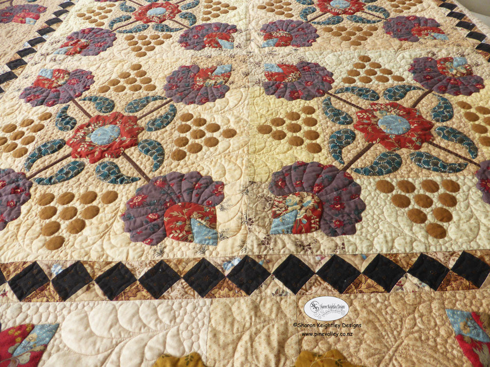 Berries and Blossoms Quilt Pattern - Pine Valley Quilts