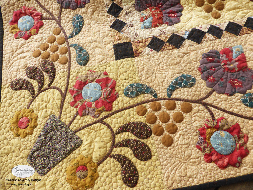 Berries and Blossoms Quilt Pattern - Pine Valley Quilts
