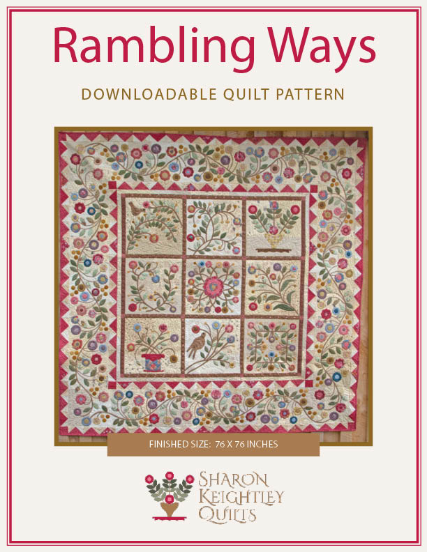 Rambling Ways Quilt Pattern - Sharon Keightley Quilts