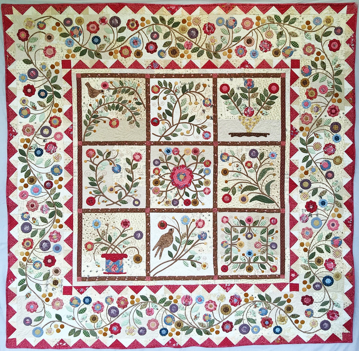 Rambling Ways Border Part Two - Pine Valley Quilts