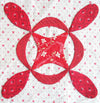 Simply Red Quilt BOM Block Two - Pine Valley Quilts