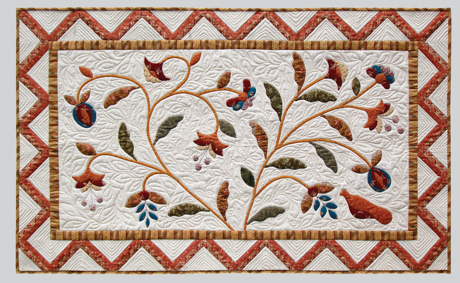 Woodland Table Runner Quilt Pattern - Pine Valley Quilts