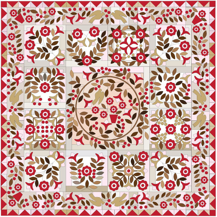 Winterwood Quilt Pattern BOM|Block Six - Pine Valley Quilts