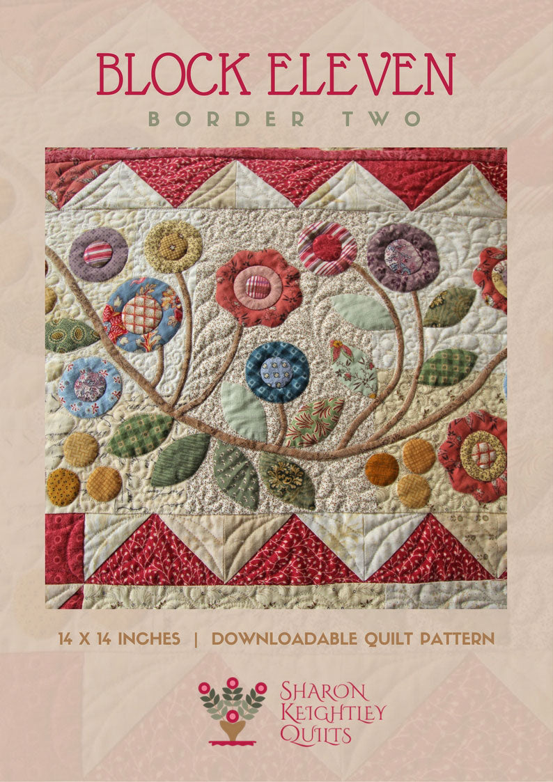 Rambling Ways Border Part Two - Pine Valley Quilts