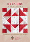 Simply Red Quilt BOM Block Nine - Pine Valley Quilts