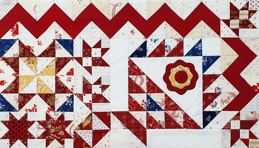 Adelicia Sampler Quilt Part Four - Sharon Keightley Quilts